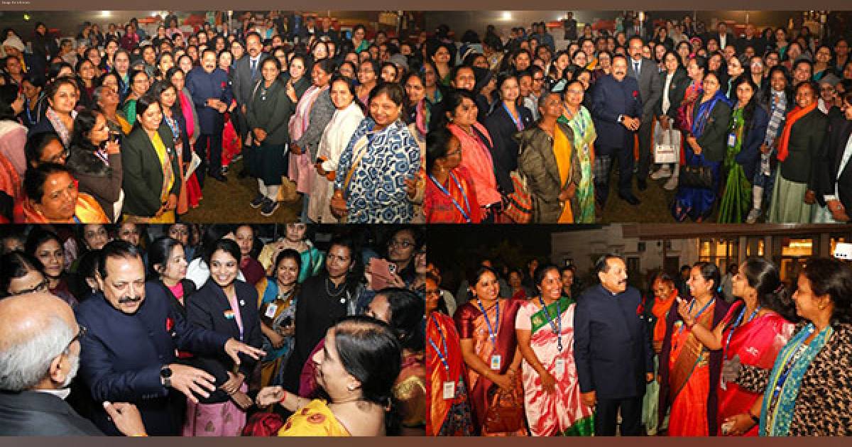 Union Minister Jitendra Singh hosts Republic Day reception for ISRO women scientists